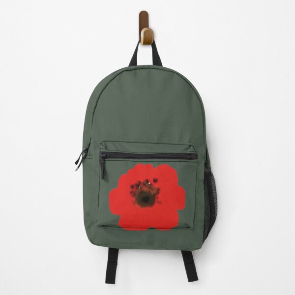 Item preview, Minimalist Red Poppy Watercolor Bloom designed and sold by BalkanBloomArt.