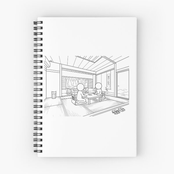 Item preview, Japanese Ryokan – Relaxing in a Traditional Tatami Room designed and sold by japan-picto.