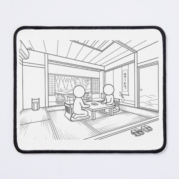 Item preview, Japanese Ryokan – Relaxing in a Traditional Tatami Room designed and sold by japan-picto.