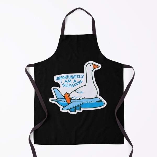 Item preview, Unfortunately I Am a Silly Goose – Funny Goose on Airplane designed and sold by AceEye.