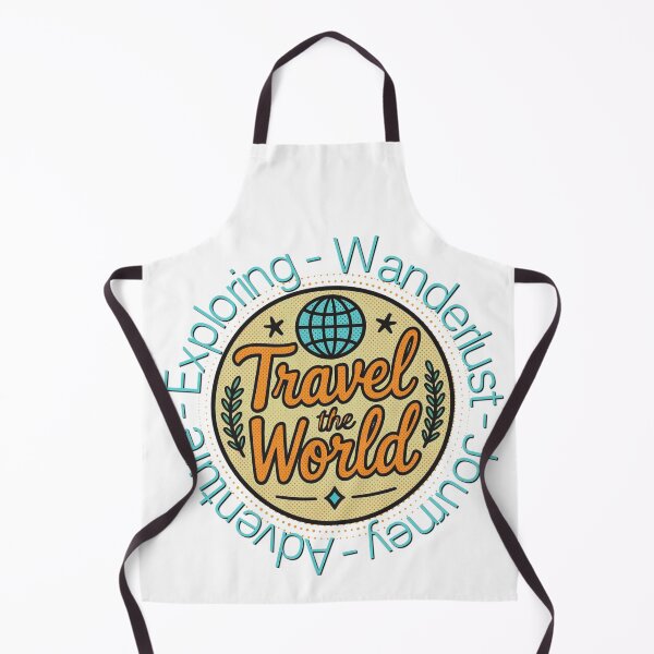 Item preview, Travel the World Vintage Badge | Wanderlust Adventure Retro Travel Design designed and sold by DonnaRaine.