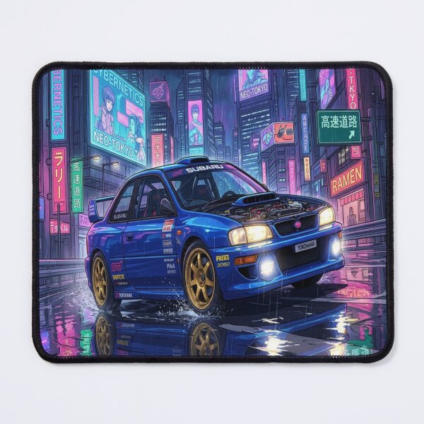 Item preview, WRX STi Cyberpunk Neon Street designed and sold by JMAVILA ART.