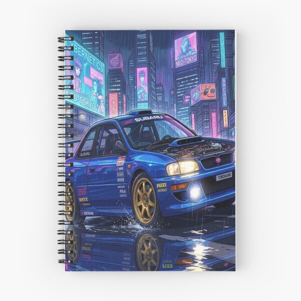 Item preview, WRX STi Cyberpunk Neon Street designed and sold by JMAVILA ART.