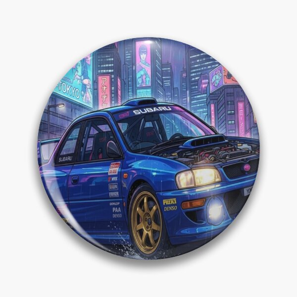 Item preview, WRX STi Cyberpunk Neon Street designed and sold by JMAVILA ART.