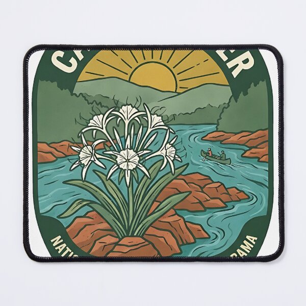 Item preview, Cahaba River National Wildlife Refuge Alabama Sticker designed and sold by DetourDgn.