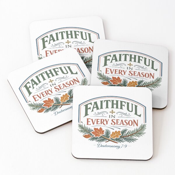 Item preview, Faithful in Every Season Autumn Typography  designed and sold by stylishdzign.