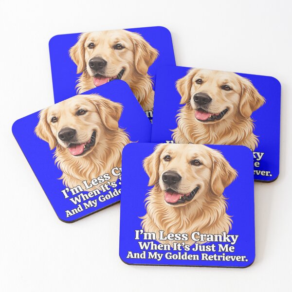 Item preview, Golden Retriever I’m Less Cranky When It’s Just Me And My Golden Retriever  designed and sold by fantasticdesign.