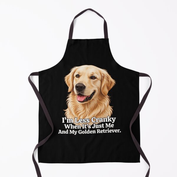 Item preview, Golden Retriever I’m Less Cranky When It’s Just Me And My Golden Retriever designed and sold by fantasticdesign.