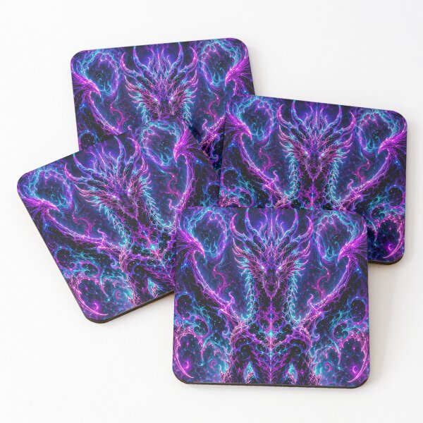 Item preview, Psychedelic Neon Nebula Dragon designed and sold by hyperbeast store.