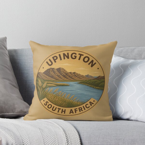 Item preview, Upington  Sticker – South Africa Round Badge designed and sold by The Digital Compass.