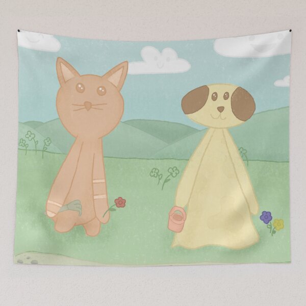 Item preview, Happy Cat & Dog designed and sold by CarlyCaia.