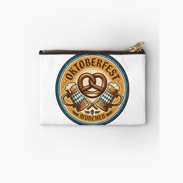 Item preview, Vintage Oktoberfest Pretzel and Beer Mug Emblem designed and sold by GTFullShop.