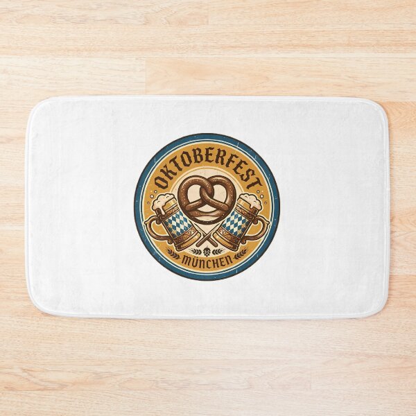 Item preview, Vintage Oktoberfest Pretzel and Beer Mug Emblem designed and sold by GTFullShop.