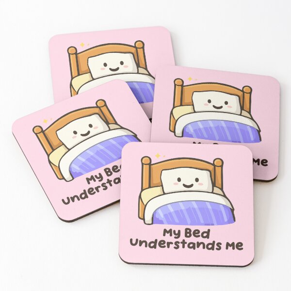 Item preview, My Bed Understands Me Funny Introvert Quote designed and sold by jianina-alondra.