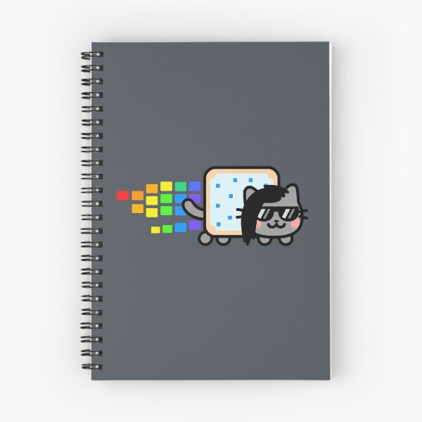 Item preview, Cute Skrillex Nyan Cat EDM Dubstep Meme Y2K Nostalgia designed and sold by TrxshWear.