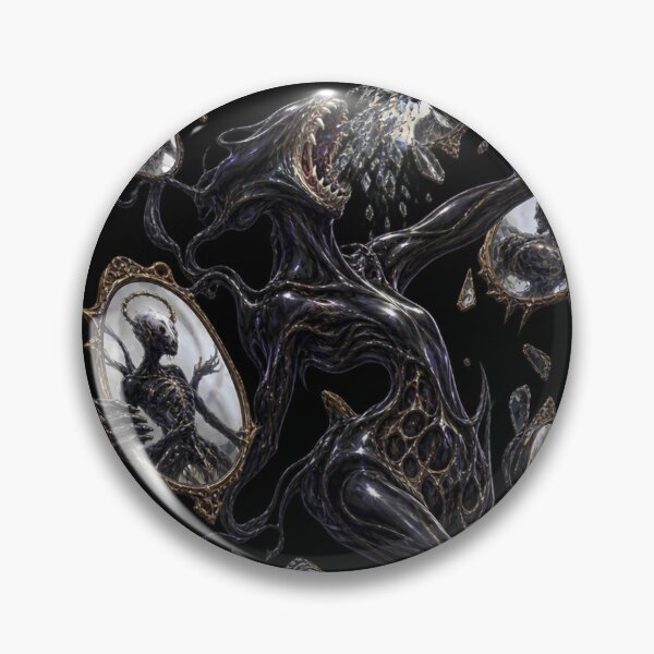 Item preview, Devourer of Reflections – Surreal Mirror Monster designed and sold by Maclaw200d.