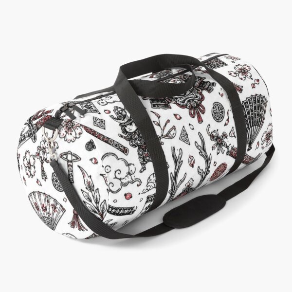 Item preview, Samurai Mask Doodle – Dark Japanese Warrior Pattern designed and sold by i-corp.