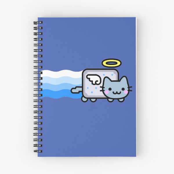 Item preview, Cute Angel Nyan Cat Retro Internet Meme Y2K Nostalgia designed and sold by TrxshWear.