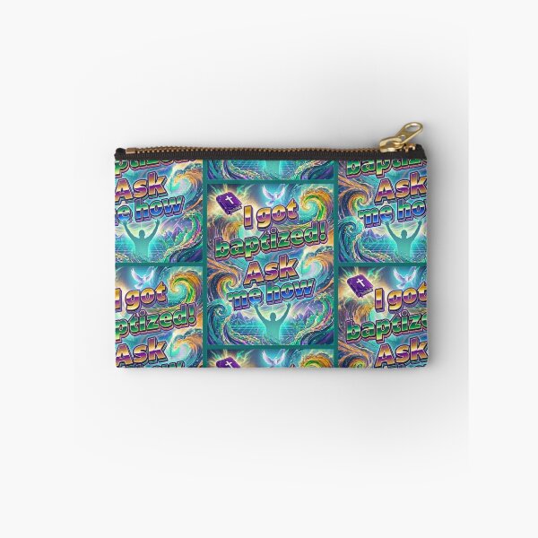 Item preview, Retro Be Bold: I Got Baptized! (Green) designed and sold by Tracie J.