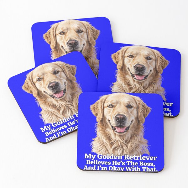 Item preview, Golden Retriever My Golden Retriever Believes He’s The Boss And I’m Okay With That designed and sold by fantasticdesign.
