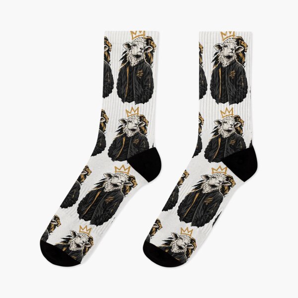Item preview, King Sheep Lamb Gold Crown Urban Streetwear designed and sold by Ink-verse-.