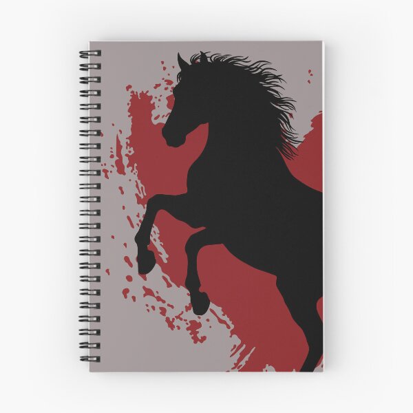 Item preview, The silhouette of a rearing Abbayan horse and a heart designed and sold by Cheval-de-coeur.