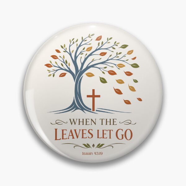 Item preview, When the Leaves Let Go Autumn Typography  designed and sold by stylishdzign.