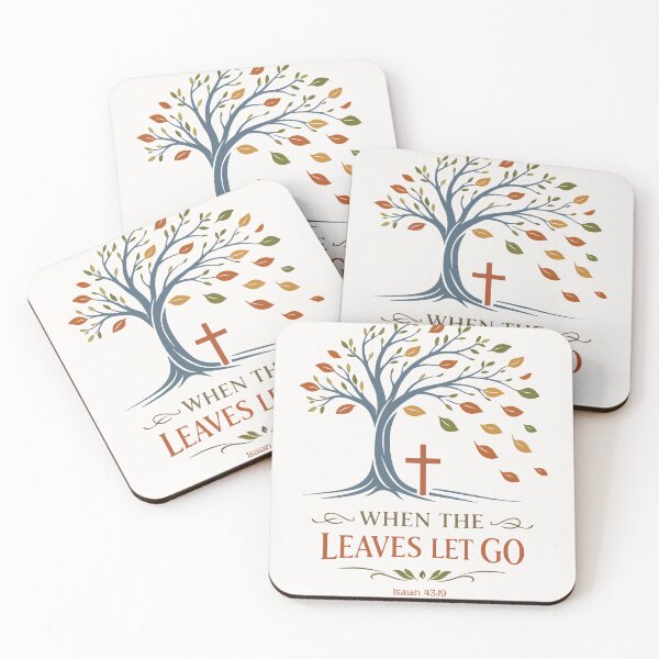 Item preview, When the Leaves Let Go Autumn Typography  designed and sold by stylishdzign.