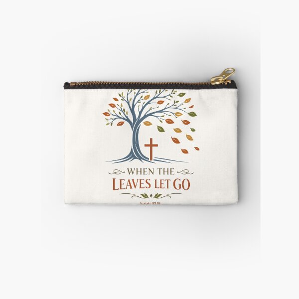 Item preview, When the Leaves Let Go Autumn Typography  designed and sold by stylishdzign.