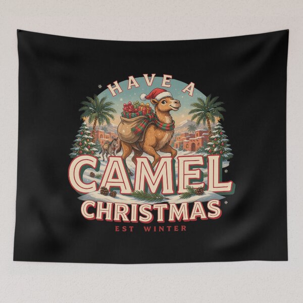 Item preview, Have a Camel Christmas Funny Christmas T-Shirt designed and sold by Camel & Quirk.