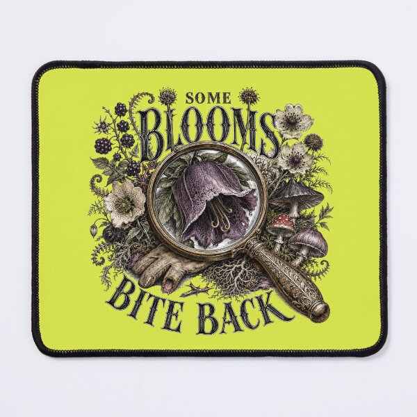 Item preview, Some Blooms Bite Back - Gothic Poison Garden Botanical Art designed and sold by BackTWO.