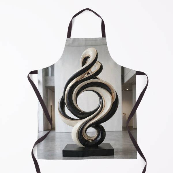 Item preview, Sculptural Wealth in Motion Abstract Swirl designed and sold by Zaramodo.