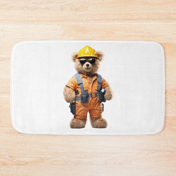 Item preview, Construction Worker Teddy Bear designed and sold by Fredster1966.