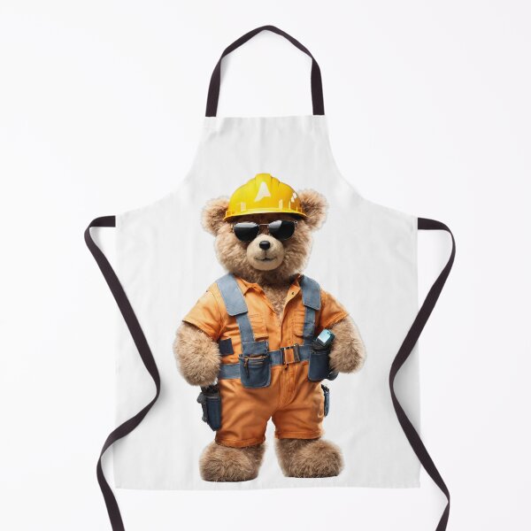 Item preview, Construction Worker Teddy Bear designed and sold by Fredster1966.