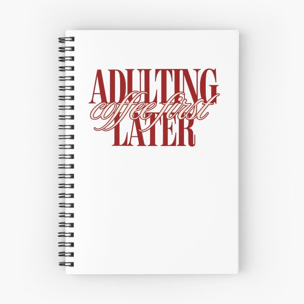 Item preview, Coffee First - Adulting Later designed and sold by emmmeee55.