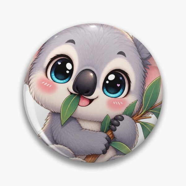 Item preview, Cute Koala Kawaii Chibi Baby Animal Sticker Gift for Koala Lovers designed and sold by VoidDraft.
