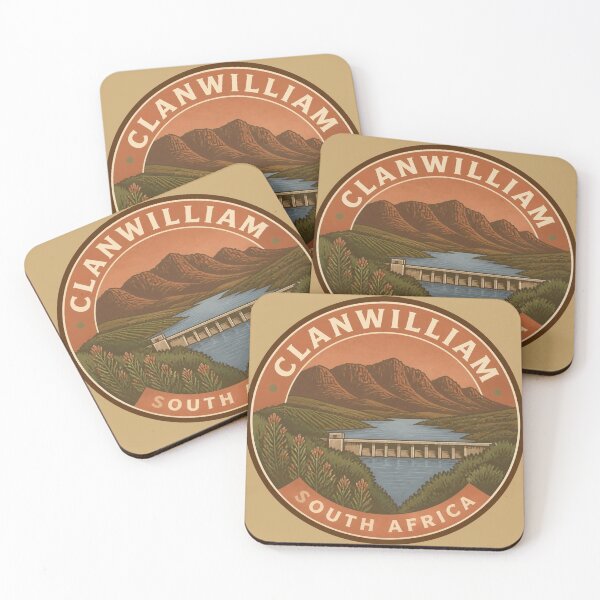Item preview, Clanwilliam Cederberg Heritage Round Badge – South Africa designed and sold by The Digital Compass.