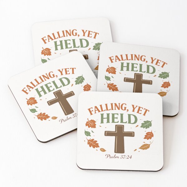 Item preview, Falling Yet Held Autumn Typography  designed and sold by stylishdzign.
