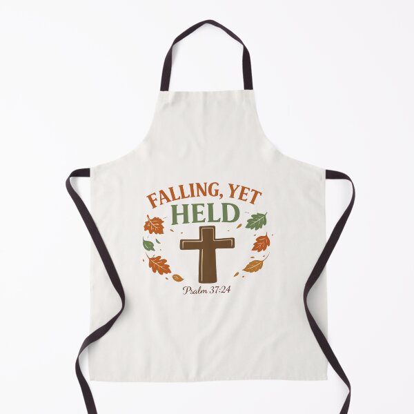 Item preview, Falling Yet Held Autumn Typography designed and sold by stylishdzign.
