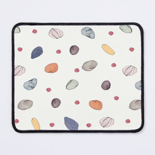 Item preview, Colorful stones pattern. Hand painted. Watercolor designed and sold by Origillus.