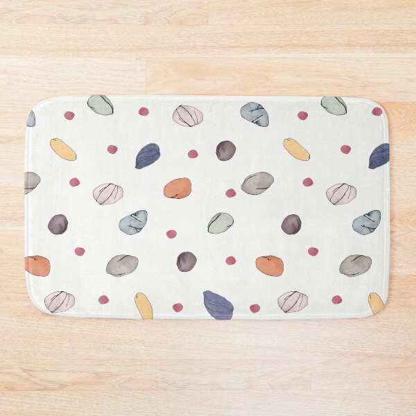 Item preview, Colorful stones pattern. Hand painted. Watercolor designed and sold by Origillus.