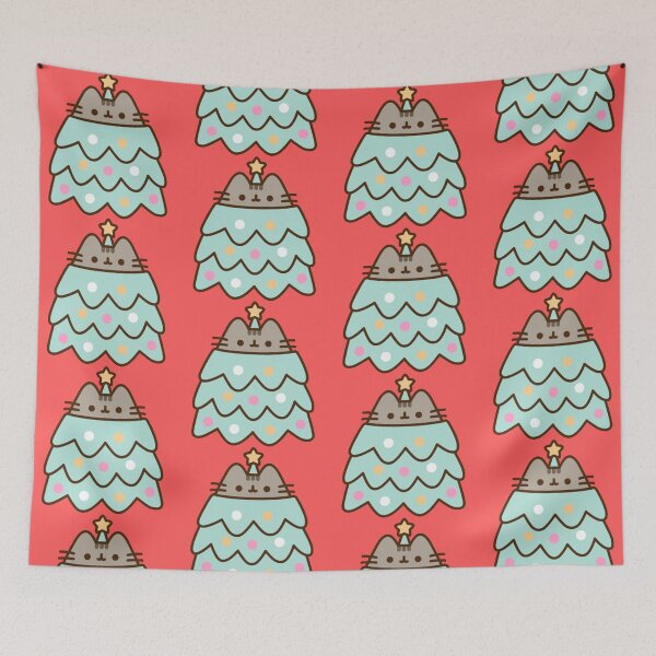 Aperçu de l'œuvre Pusheen sapin de Noël !!! créée et vendue par PLANET-VEE.