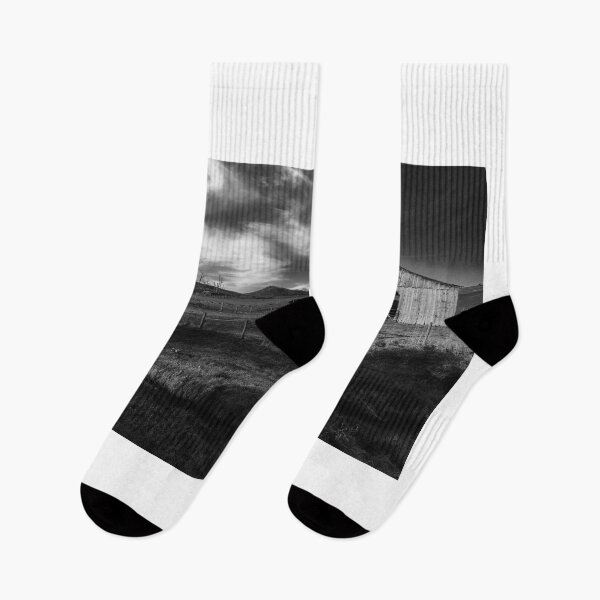 Item preview, Chilly Morning Sky BW designed and sold by Jim Love.