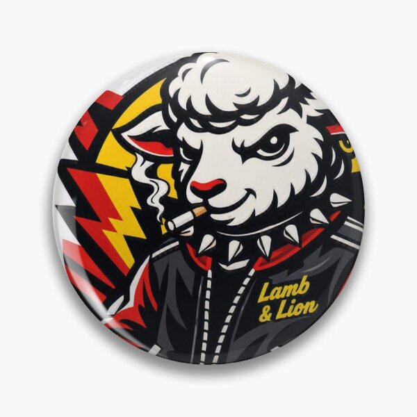 Artikelvorschau, Rebel Lamb Badass Sheep Maskottchen Esports Logo entworfen und verkauft von Ink-verse-.
