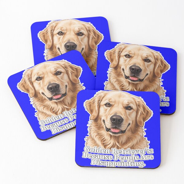 Item preview, Golden Retriever’s: Because People Are Disappointing Design designed and sold by fantasticdesign.