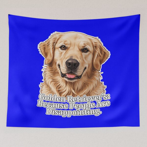 Item preview, Golden Retriever’s: Because People Are Disappointing Design designed and sold by fantasticdesign.