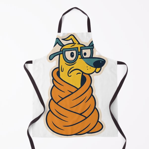 Item preview, Anxious Dog Burrito Wrapped in Blanket – Cozy Introvert Gift designed and sold by michallechowicz.