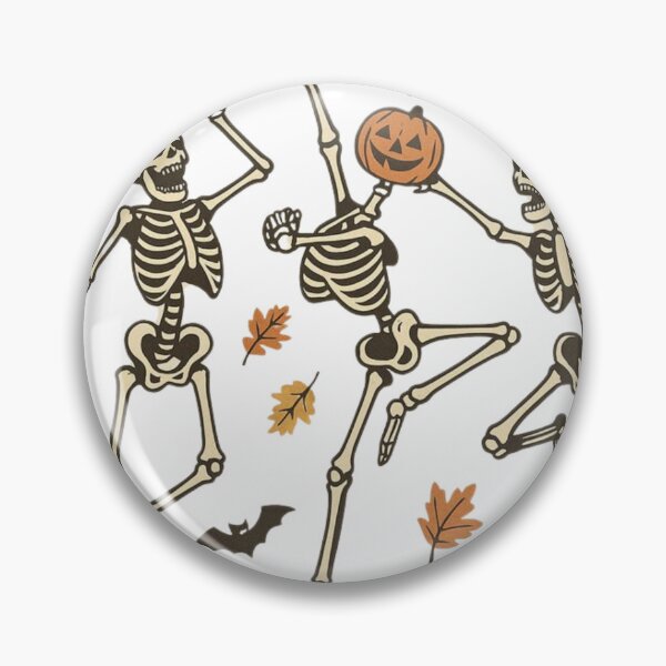 Item preview, Dancing Skeletons Funny Halloween Spooky Season Design designed and sold by wecrea.