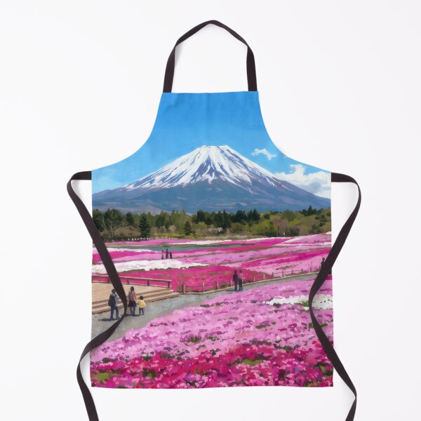 Item preview, Shibazakura Festival Beneath Mount Fuji designed and sold by RedPeaStudio.