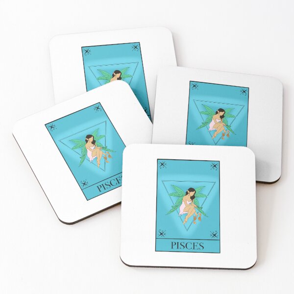 Item preview, Pisces fairy tarot card designed and sold by Designsbyleahhh.